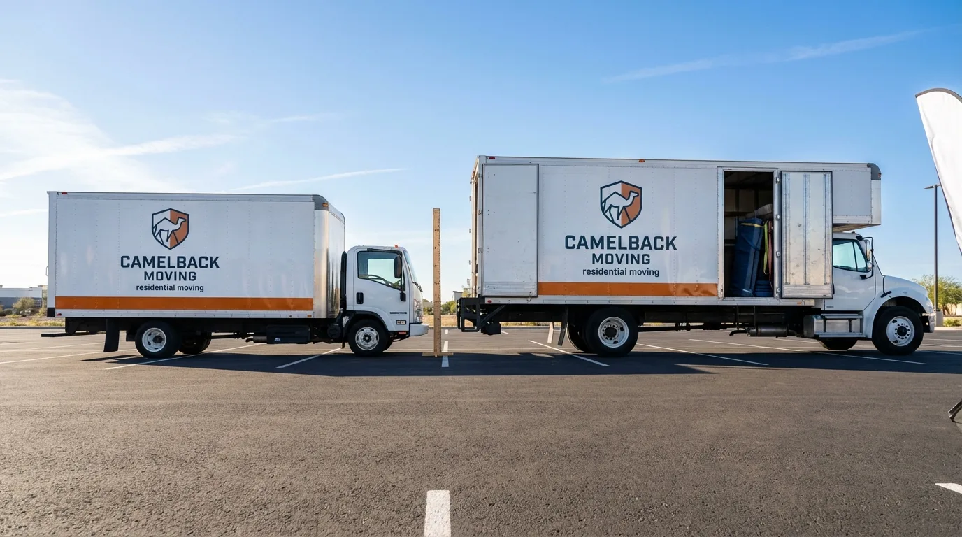 Moving truck size capacity guide in Salt Lake City